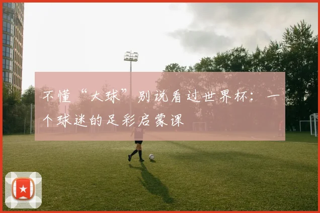 不懂“大球”别说看过世界杯：一个球迷的足彩启蒙课